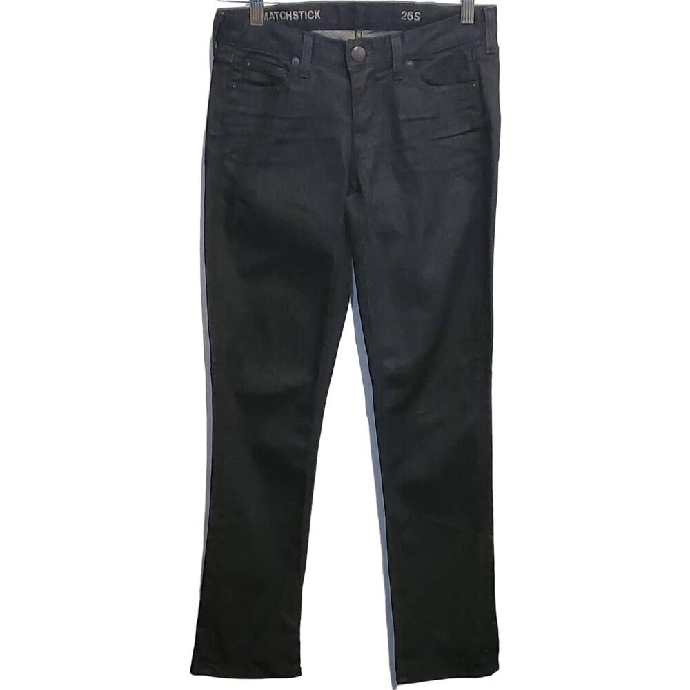 Match Stick Dark Wash Tapered Denim Jeans 26S